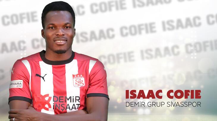 Demir Grup Sivasspor, Isaac Cofie’nin sözleşmesini 2 yıl daha uzattı