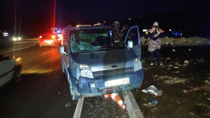 Kaza yerinde ölçüm yapan polis aracın çarpması sonucu şehit oldu