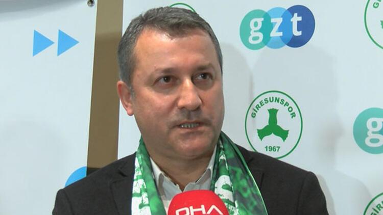 Giresunspor Başkanı Karaahmet: “Burak başkan da ilk defa görmüş böyle bir şeyi”