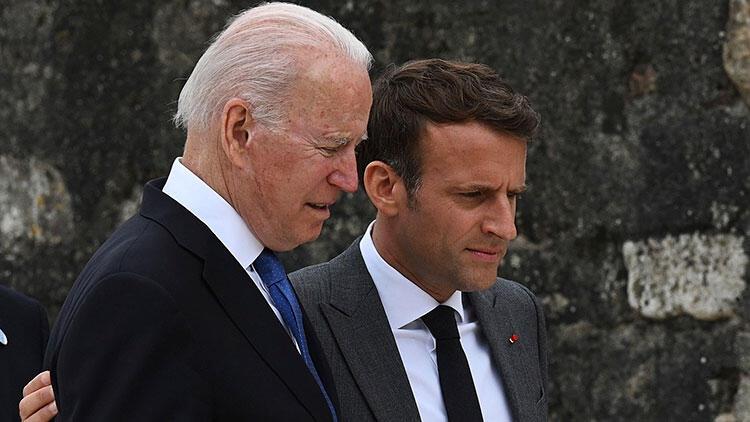 Macron ile Biden’dan Afganistan görüşmesi