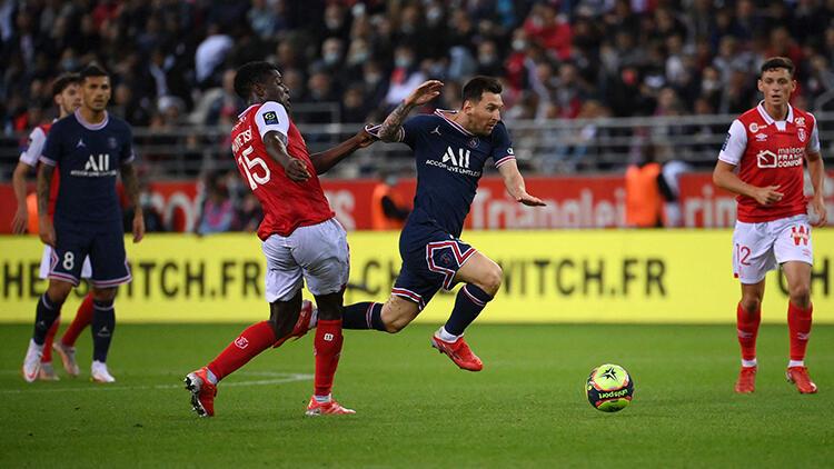 PSG, Reims’i 2 golle geçti! Lionel Messi ilk kez görev aldı