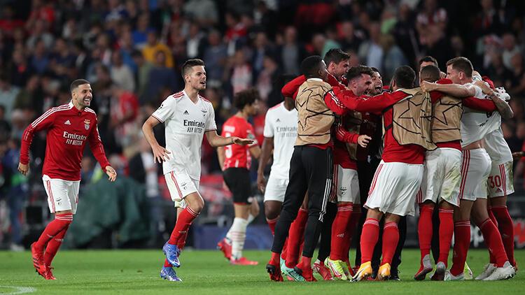 PSV’yi eleyen Benfica gruplarda mücadele edecek