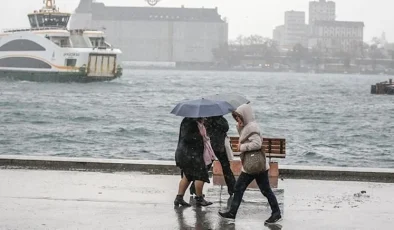 AKOM uyardı: İstanbul’da yağışlı hava başlıyor, fırtına bekleniyor