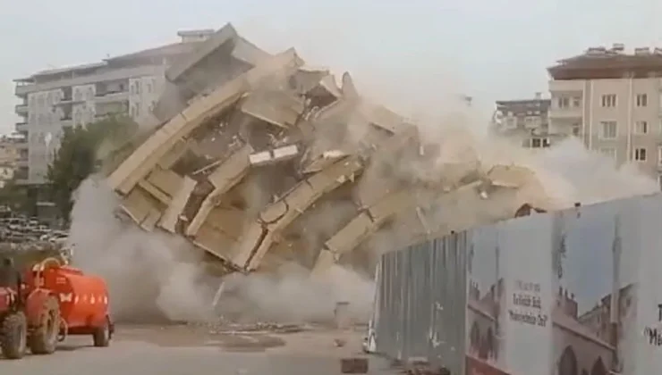 Gaziantep’te Deprem Sonrası Bina Yıkımı: Beklenmeyen Bir Çöküş