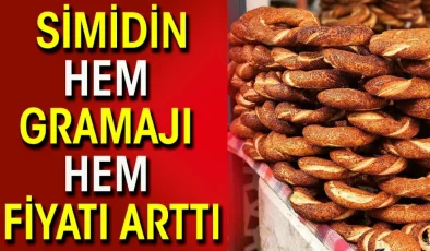 Samsun’da Simit Fiyatında ve Gramajında Güncelleme