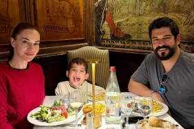 0 29 - Burak Özçivit 40. Yaşını Ailesiyle Kutladı: Fahriye Evcen’den Romantik Doğum Günü Mesajı