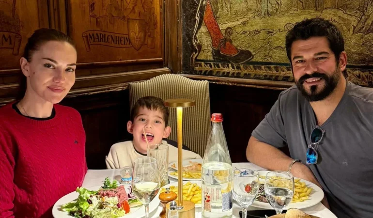 Burak Özçivit 40. Yaşını Ailesiyle Kutladı: Fahriye Evcen’den Romantik Doğum Günü Mesajı