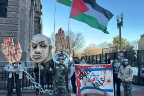 BEYAZ SARAY ÖNÜNDE FİLİSTİN PROTESTOSU 1 67a2e45eb04c7606__w1200xh675