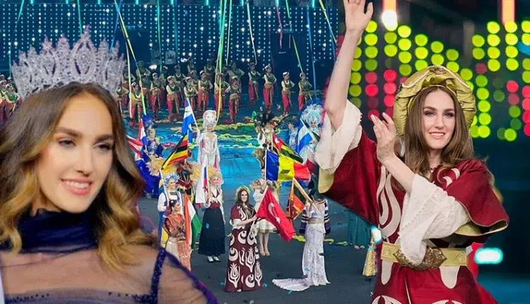 İDİL BİLGEN’İN AY-YILDIZLI KAFTANI GÖZ KAMAŞTIRDI