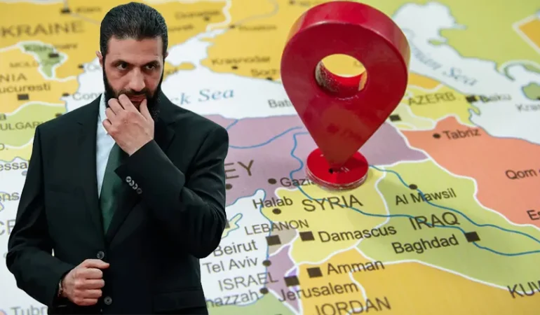 SURİYE BEŞE Mİ BÖLÜNÜYOR? YENİ HARİTA ORTADOĞU’YU KARIŞTIRDI!