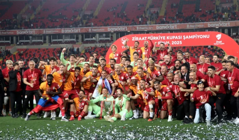 GALATASARAY, TÜRKİYE KUPASI’NI KAZANDI!