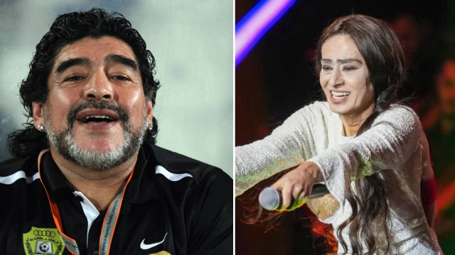 YILDIZ TİLBE’DEN MARADONA PAYLAŞIMI