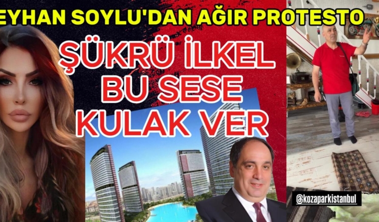 Seyhan Soylu’dan Koza Park Yönetimine Protesto: Hizmet Değil, Zulüm!