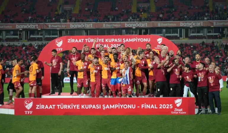 GALATASARAY, 5 SEZON SONRA TÜRKİYE KUPASI’NI KAZANDI