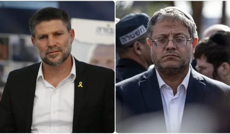 İKİ AŞIRI SAĞCI İSRAİLLİ BAKANA BEŞ ÜLKEDEN YAPTIRIM