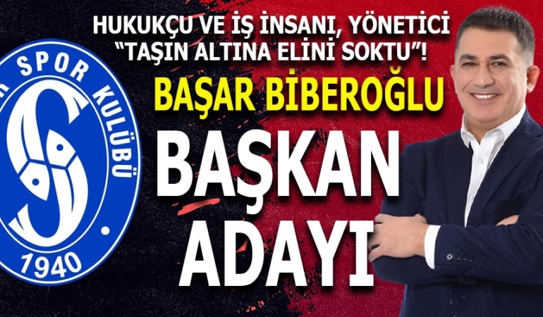 Başar Biberoğlu Sarıyer Spor Kulübü’nde Başkanlığa Adaylığını Açıkladı!