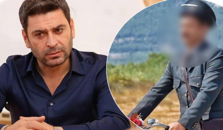 Ozan Akbaba yeni filmi için bıyık bıraktı