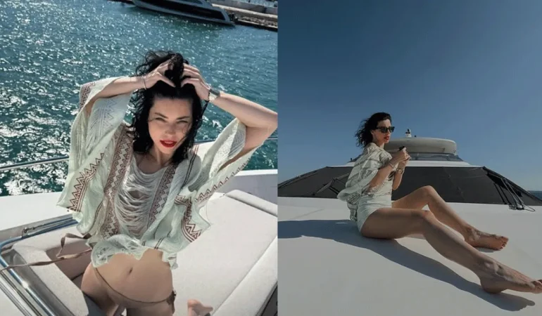 Merve Boluğur’un Yaz Tatili Pozları Olay Oldu