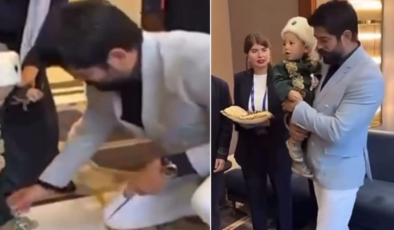 Burak Özçivit Kurdele Kesti, Sosyal Medyada Tartışma Başladı