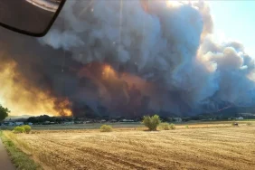 Aude’de Orman Yangını: 16 Bin Hektar Kül Oldu, 13 Yaralı 5 fransa-1