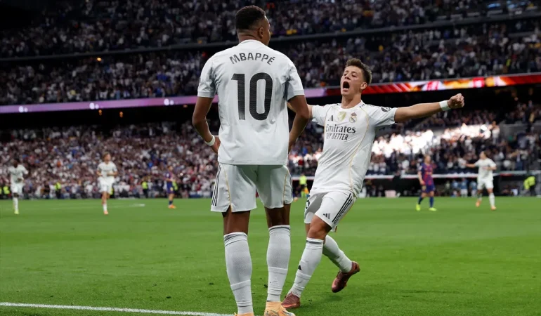 EL CLÁSICO’DA REAL MADRİD BARSELONA’YI DEVİRDİ: BELLINGHAM ŞOV!