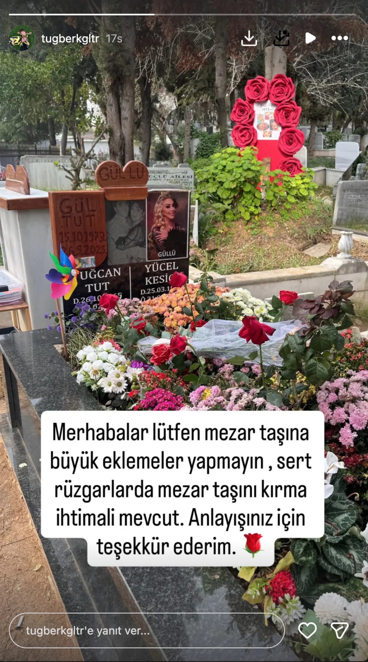 - Tuğberk Yağız Güllü’den Şiddet İddialarına Cevap: “Annemin Mezarında Yalnızca Dua Ettim”