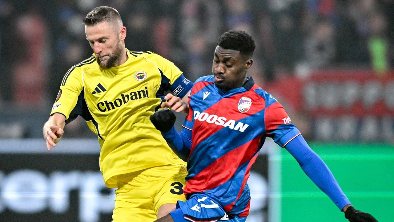 fenerbahce plzende 1 puan cekti d8uu - Fenerbahçe, Viktoria Plzen Deplasmanında Puanla Döndü: Zorlu Maçta Gol Çıkmadı!