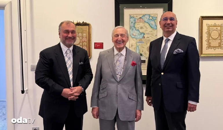 MURAT ÜLKER VE RAHMİ KOÇ BALIKÇIDA BİR ARAYA GELDİ! İŞ DÜNYASININ DEV BULUŞMASI