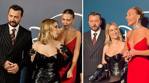 GALADA YAKALANAN O AN: HAZAL KAYA VE MELİSA DÖNGEL’İN POZ KRİZİ KONUŞULDU