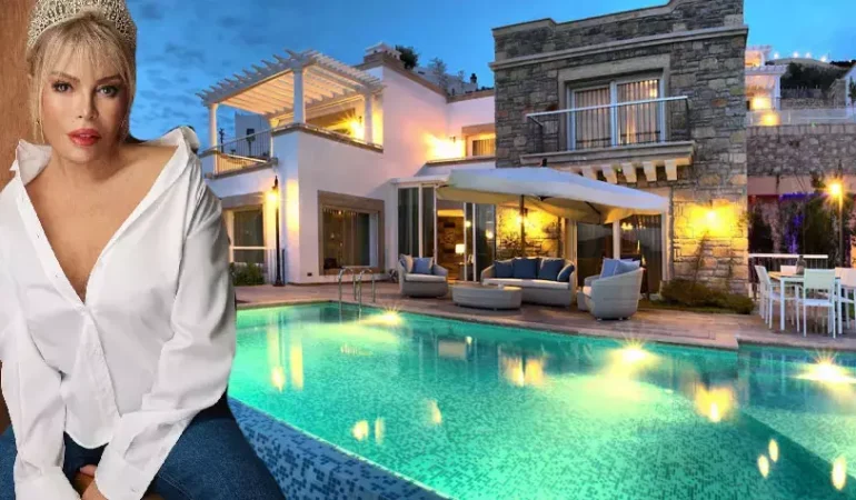 AJDA PEKKAN’IN 30 MİLYON TL’LİK VİLLA YENİLEMELERİ