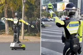 ÇİN’DE TRAFİKTE YENİ DÖNEM: İNSANSI ROBOTLAR POLİS GÖREVİNDE 1 69366924eedeb978